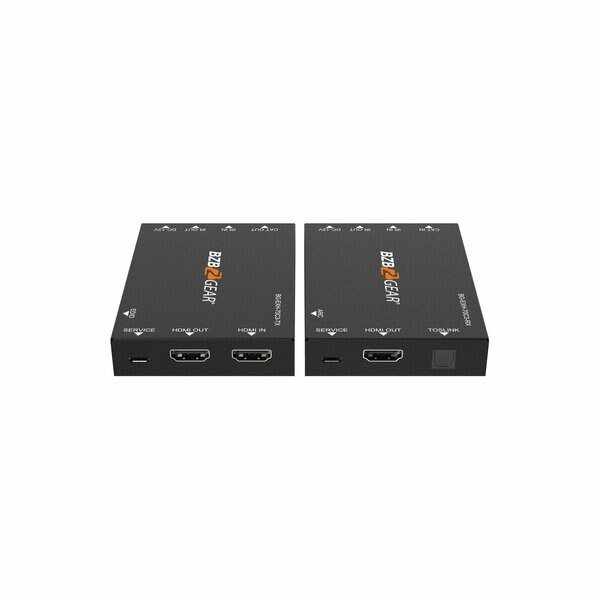 4K UHD HDMI Extender with Bi-directional IR/PoC/ARC and Audio De-embedding up to 230ft, Bzbgear, Mfr#: BG-EXH-70C3